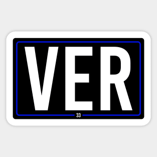 VER 33 Sticker